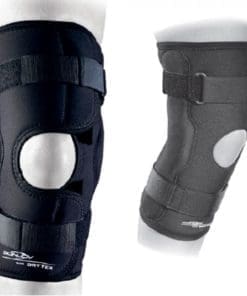 DONJOY SPORTS HINGED KNEE BRACE WITH POPLITEAL CUT OUT